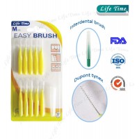 2020 10PK Interdental brush with coat/ Best selling interdental brush